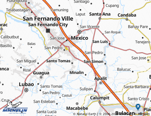 MICHELIN San Matias map - ViaMichelin