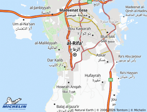 Mapa MICHELIN Bluk 947 - ViaMichelin