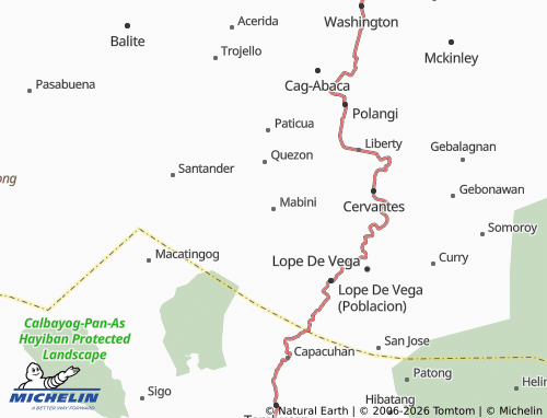 MICHELIN Mabini map - ViaMichelin