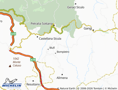 MICHELIN Cipampini map - ViaMichelin