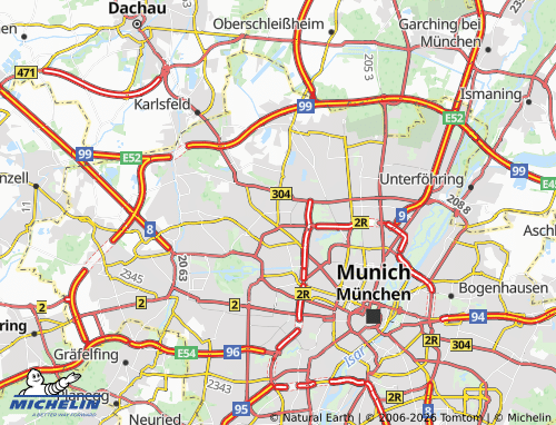 Mappa MICHELIN Moosach - ViaMichelin
