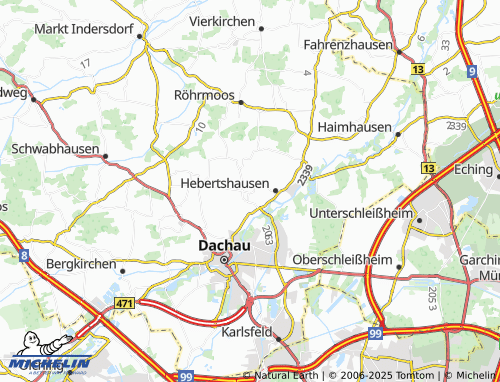Mapa MICHELIN Walpertshofen - ViaMichelin