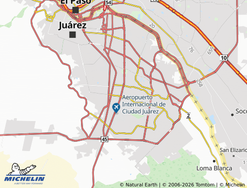 Mappa MICHELIN Oasis Sur - ViaMichelin