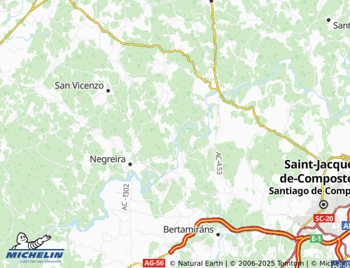MICHELIN Fiopáns (San Pedro) map - ViaMichelin