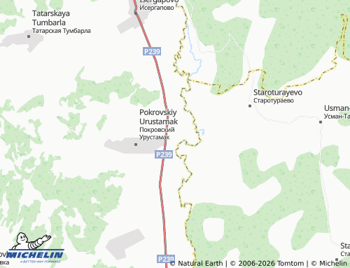 MICHELIN-Landkarte Kit-Ozero - ViaMichelin