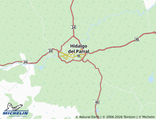 MICHELIN Cnop map - ViaMichelin