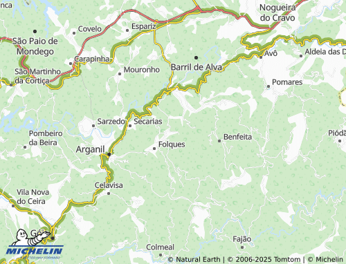 MICHELIN-Landkarte Portel de Alqueve - ViaMichelin