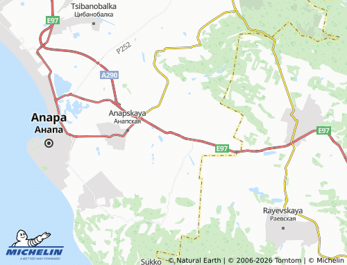 Carte MICHELIN Tarusin - ViaMichelin