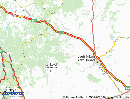MICHELIN Trstenik map - ViaMichelin