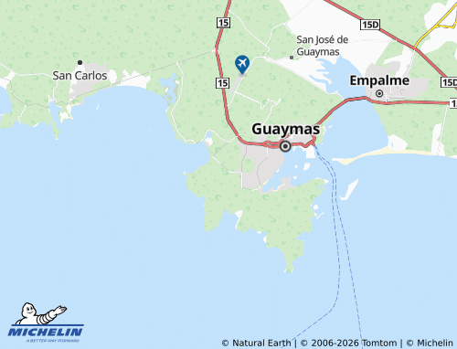 MICHELIN Colinas de Miramar 2 map - ViaMichelin