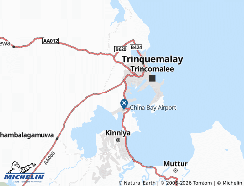 Mappa MICHELIN Kawattikuda - ViaMichelin
