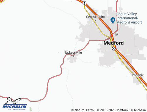 Mappa MICHELIN Jacksonville - ViaMichelin