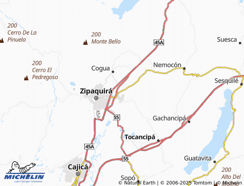 MICHELIN La Granja map - ViaMichelin