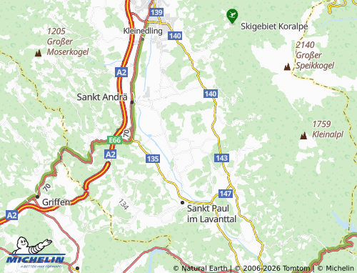 MICHELIN-Landkarte Dachberg - ViaMichelin