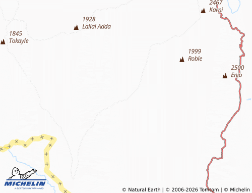 MICHELIN Ghinzebo map - ViaMichelin