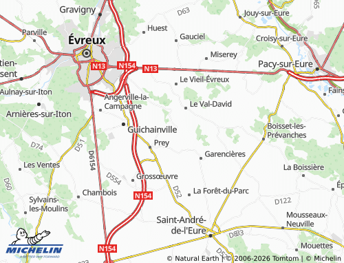Carte MICHELIN Saint-Luc - ViaMichelin