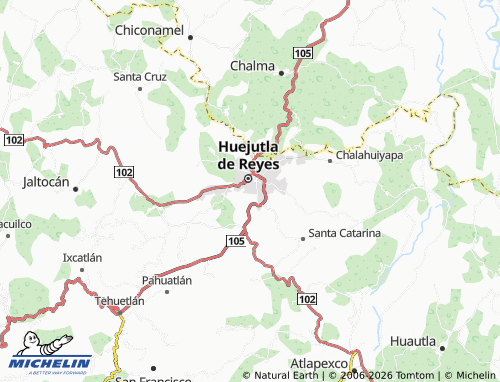 Mapa MICHELIN El Seminario - ViaMichelin