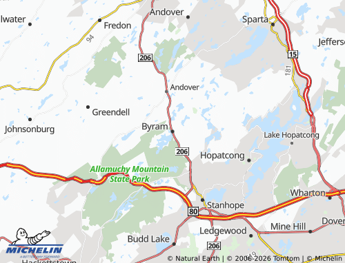 Carte MICHELIN Byram - ViaMichelin
