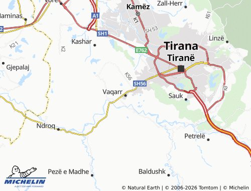 Mappa MICHELIN Vaqarr - ViaMichelin
