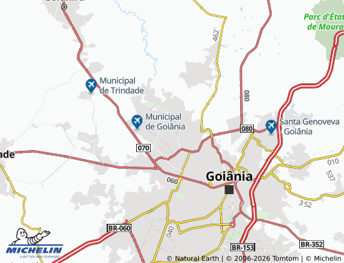 MICHELIN Jardim Fonte Nova map - ViaMichelin