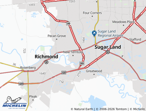 Mappa MICHELIN New Territory - ViaMichelin