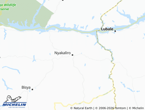 Mapa MICHELIN Nyakaliro - ViaMichelin