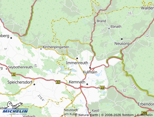 Mappa MICHELIN Immenreuth - ViaMichelin