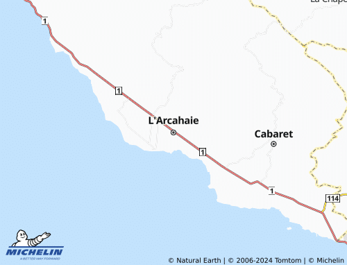 Mapa MICHELIN L'Arcahaie - ViaMichelin