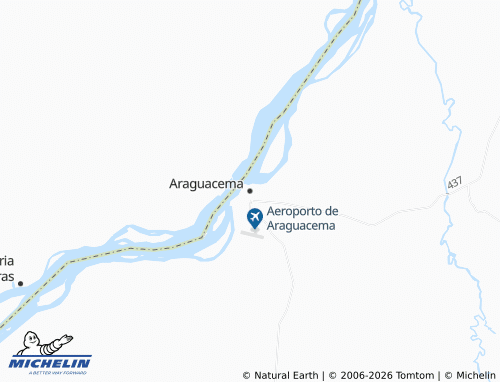 Carte MICHELIN Araguacema - ViaMichelin