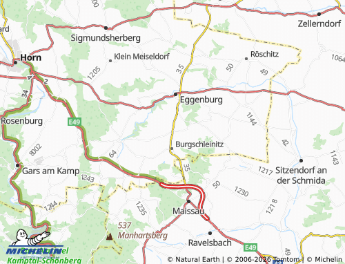 MICHELIN Zogelsdorf map - ViaMichelin