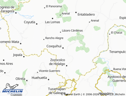 Mapa MICHELIN Coxquihui - ViaMichelin