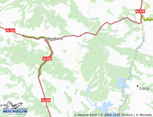 MICHELIN Ciscar map - ViaMichelin