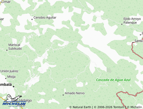 Mapa MICHELIN Cacahuatal - ViaMichelin