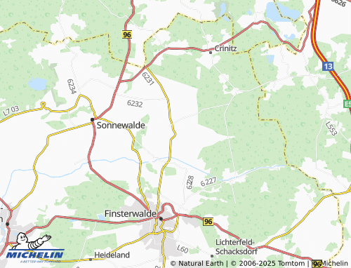 MICHELIN-Landkarte Breitenau - ViaMichelin