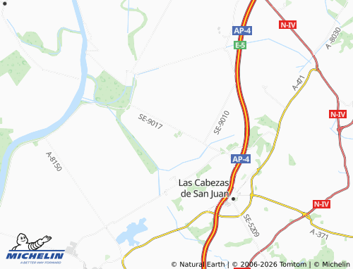 MICHELIN-Landkarte San Leandro - ViaMichelin