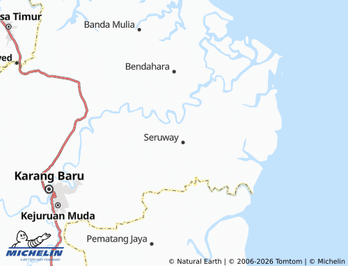 MICHELIN Tangsi Lama map - ViaMichelin