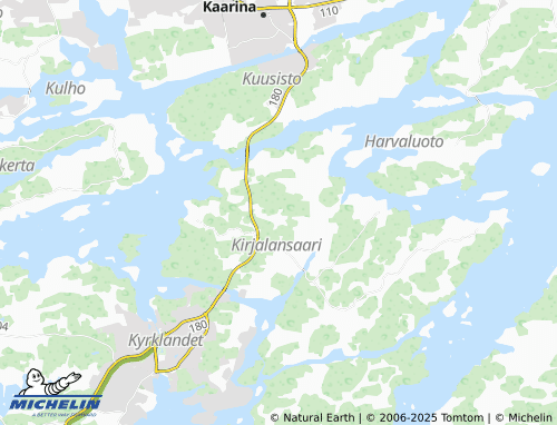 MICHELIN-Landkarte Kårkulla - ViaMichelin