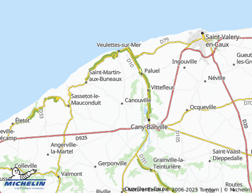 MICHELIN-Landkarte La Rue de Bas - ViaMichelin