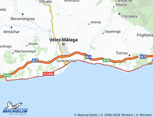 Mappa MICHELIN Rivera de Trayamar - ViaMichelin