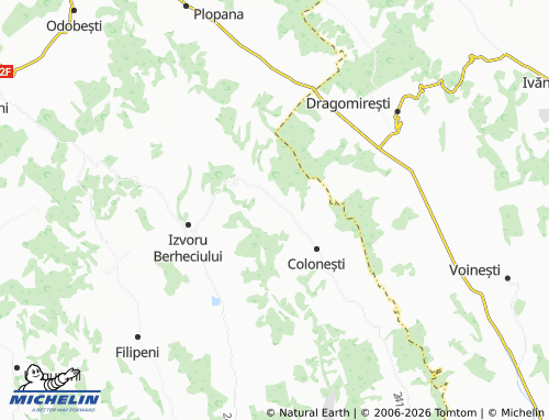 MICHELIN-Landkarte Călini - ViaMichelin