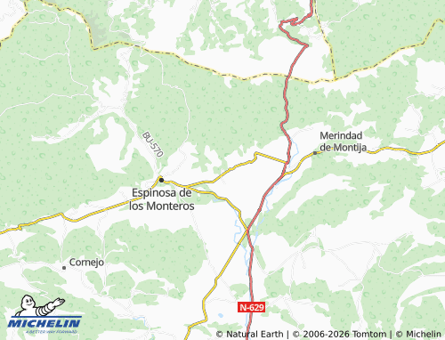 Mapa MICHELIN Montecillo - ViaMichelin