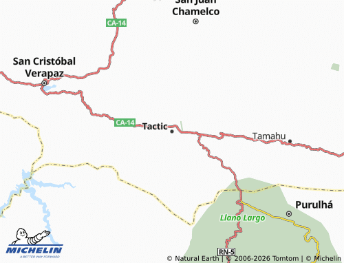 MICHELIN Tactic map - ViaMichelin