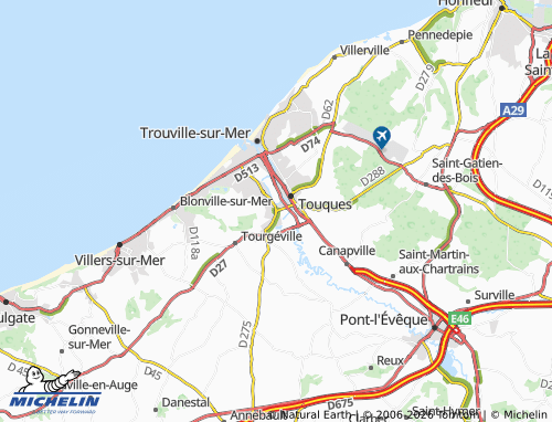 MICHELIN Saint-Arnoult map - ViaMichelin