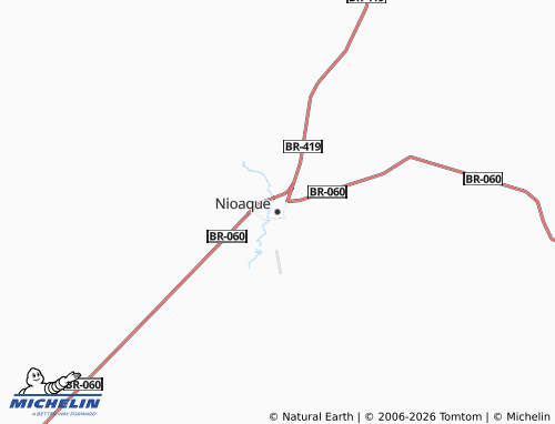 Mapa MICHELIN Nioaque - ViaMichelin