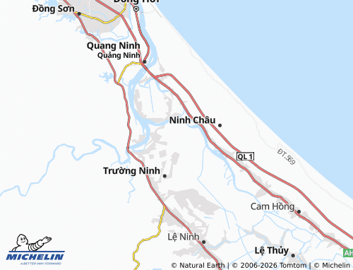 Mapa MICHELIN Tân Ninh - ViaMichelin