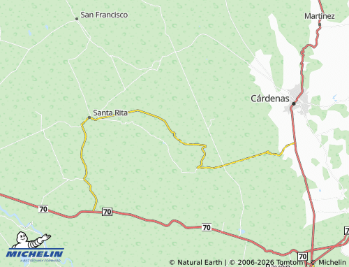 MICHELIN San Vicente map - ViaMichelin