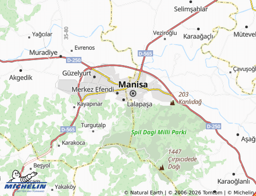 Mappa MICHELIN Tunca - ViaMichelin