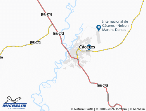 Mappa MICHELIN Santa Cruz - ViaMichelin
