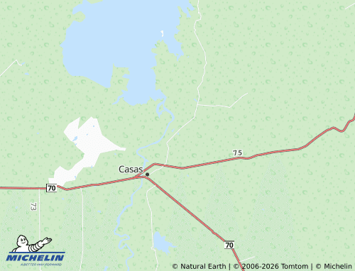 MICHELIN Jacinto Canek map - ViaMichelin