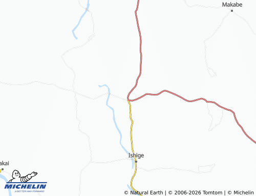 Mapa MICHELIN Shimotsuma - ViaMichelin